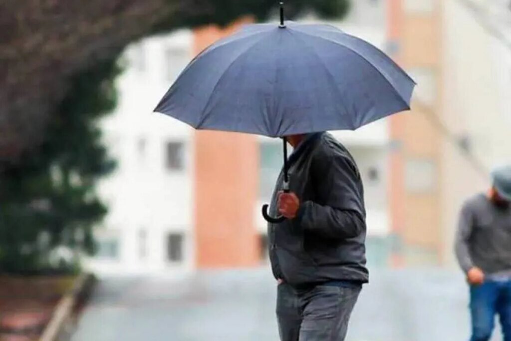 Frente fria vira o tempo em Curitiba