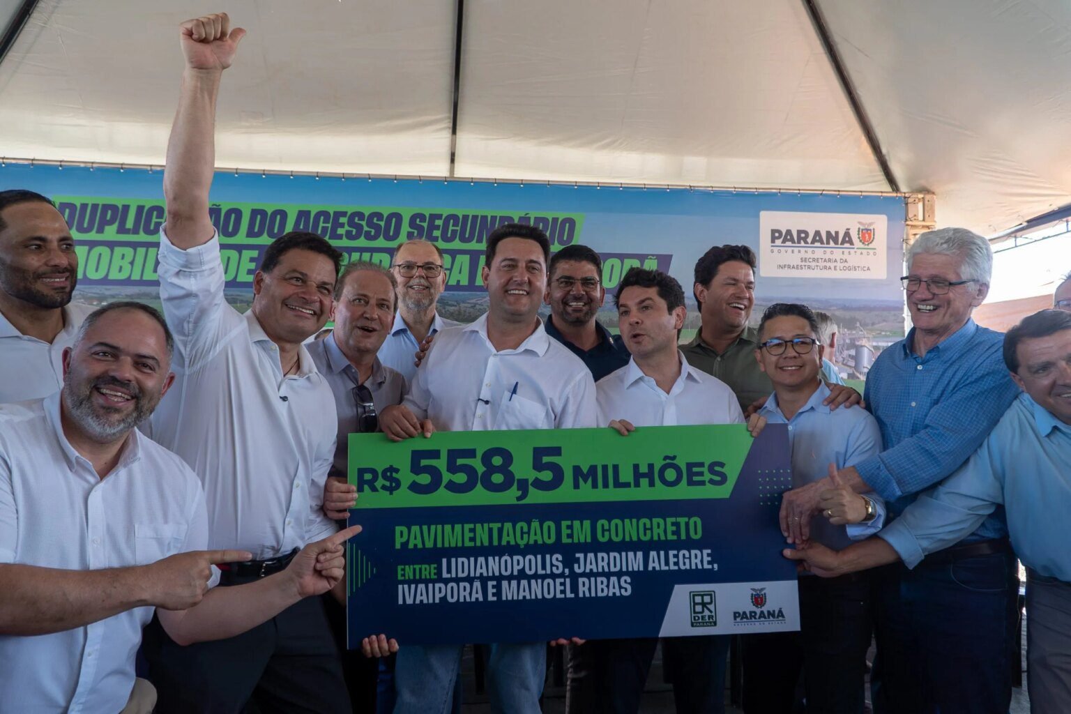 Governo autoriza restauração e ampliação de 52 km da PRC-466 no Paraná