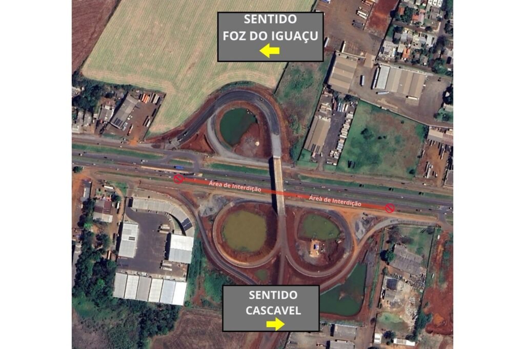 Interdição parcial da BR-277 em Foz do Iguaçu começa quinta-feira BR-277 em Foz do Iguaçu terá interdição parcial a partir desta quinta-feira - O Paraná