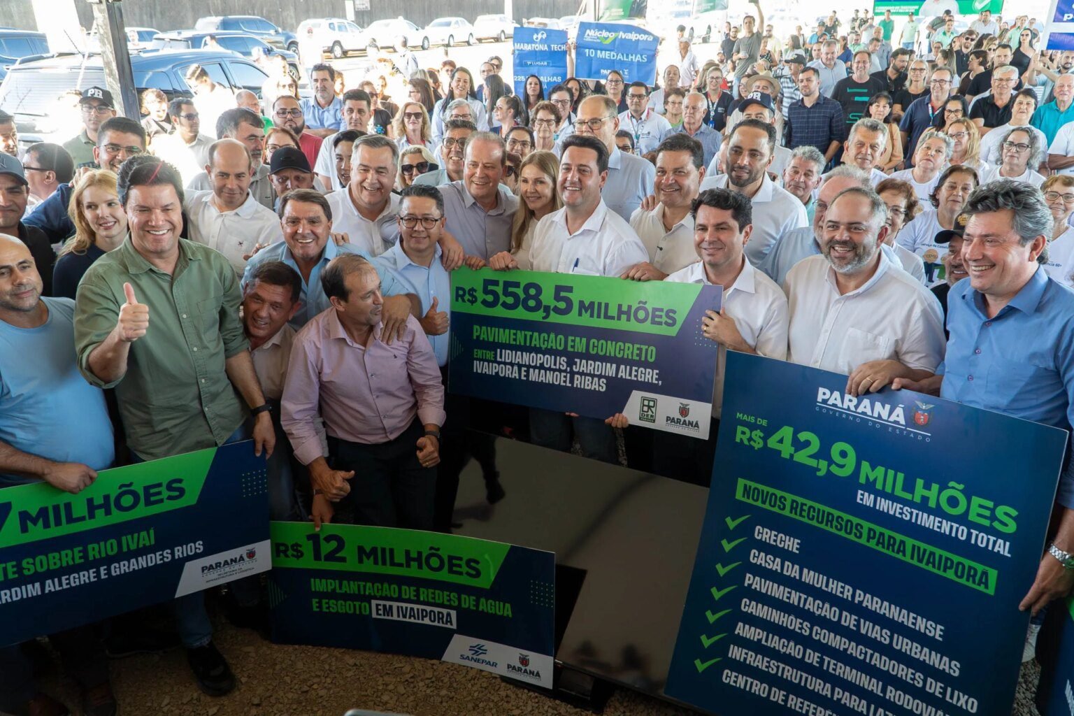 Ivaiporã ganha duplicação de rodovia e novos investimentos estaduais Ivaiporã recebe duplicação de rodovia e novos investimentos do Estado