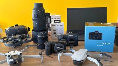 Leilão tem drones, lentes e câmeras com lances a partir de R$ 1