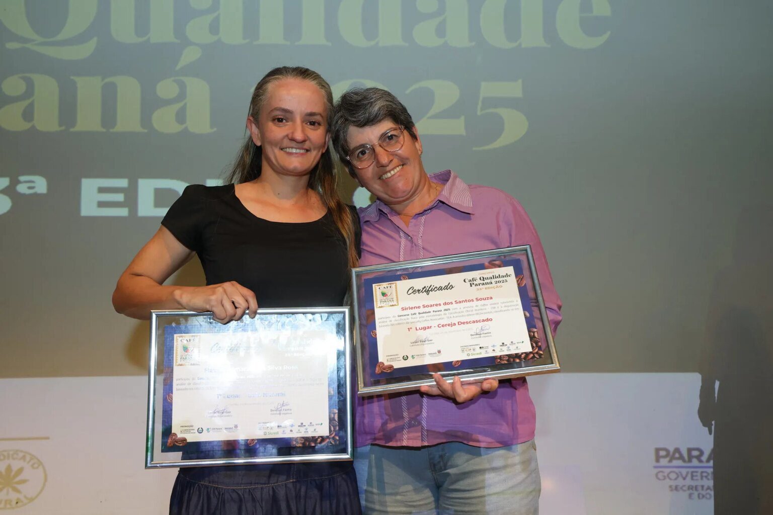 Mulheres se destacam no Concurso Café Qualidade Paraná 2025 Mulheres dominam premiação do Concurso Café Qualidade Paraná 2025