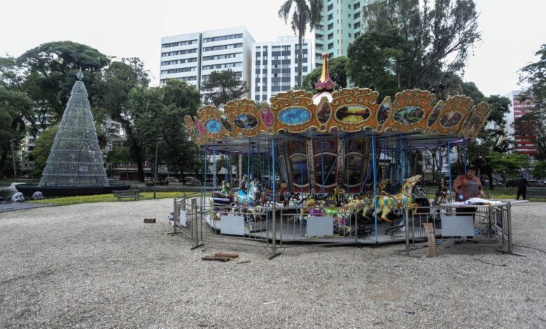 Natal de Curitiba 2025 estreia Catedral de Luz e Passeio Público neste fim de semana