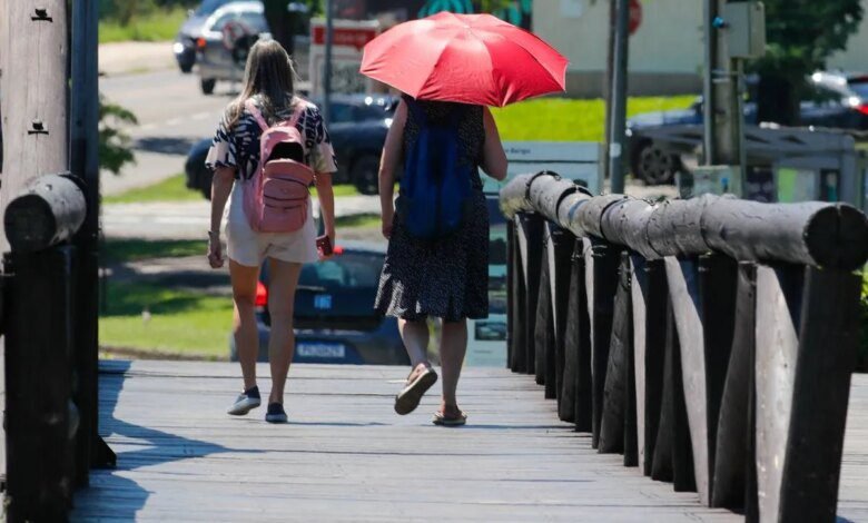 onda de calor e chuva com La Ninã