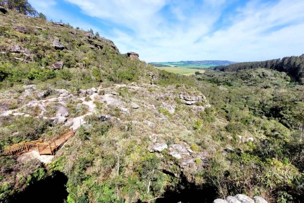 Ponta Grossa, a 100 km de Curitiba, tem fósseis pré-dinossauros A 100 km de Curitiba, Ponta Grossa tem fósseis mais antigos que dinossauros