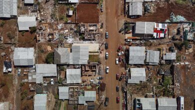 Reconstrução avança em Rio Bonito do Iguaçu após tornado