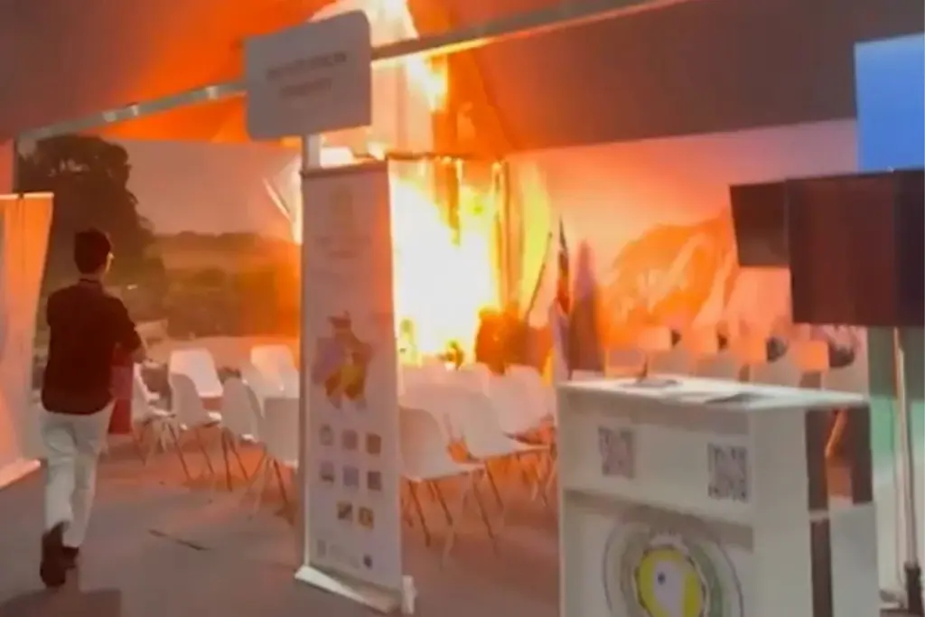 Seis internados após incêndio em local ainda não identificado Seis pessoas permanecem internadas após incêndio