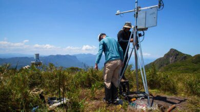 Simepar instala estação meteorológica no Pico Marumbi para monitoramento ambiental