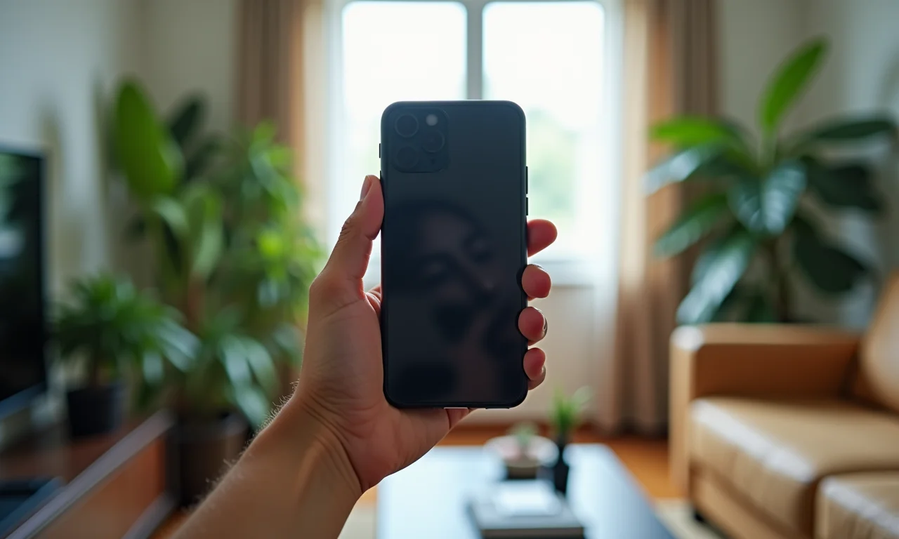 Contato bloqueado no celular, representando o corte de comunicação após o término.