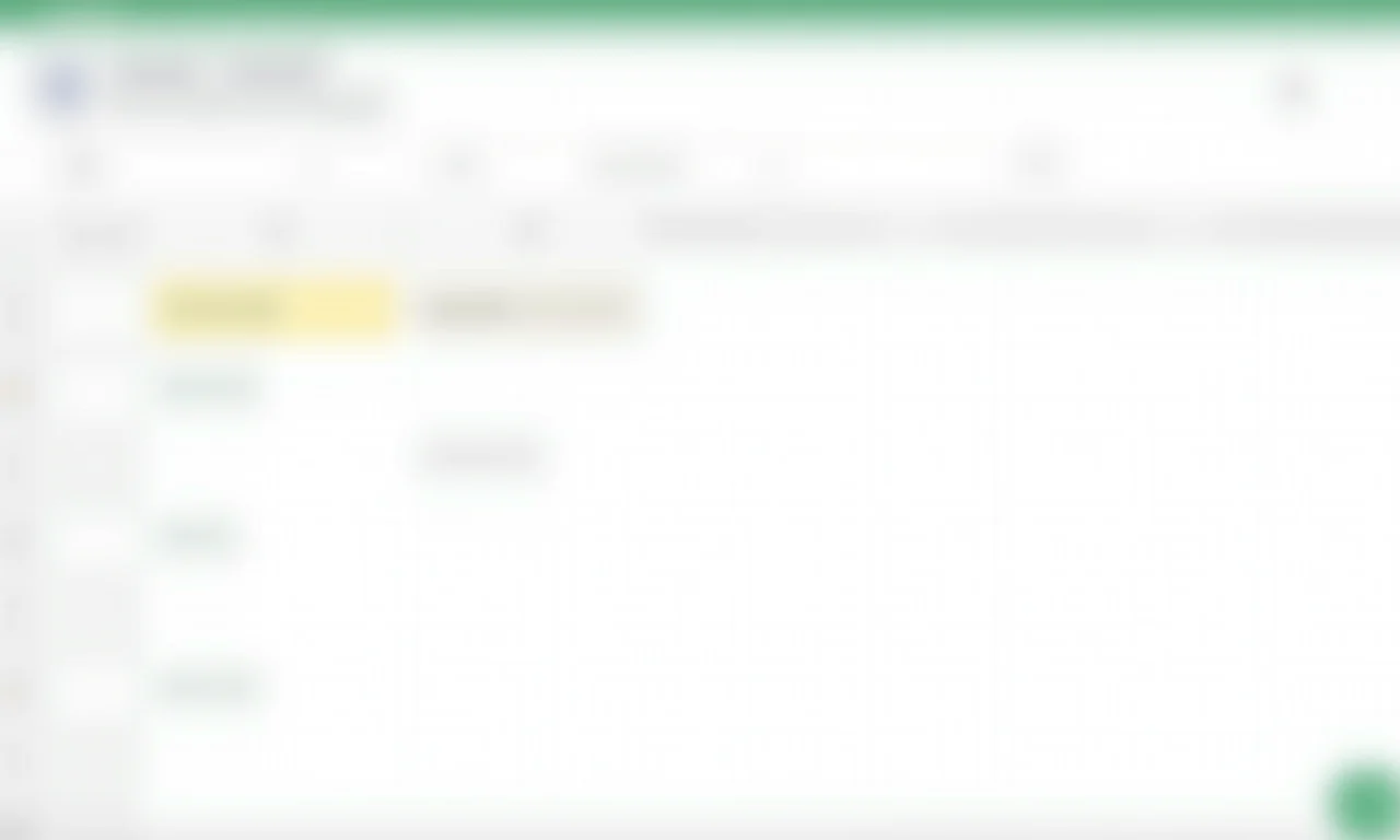 Criação de planilha de estudo no Google Sheets.