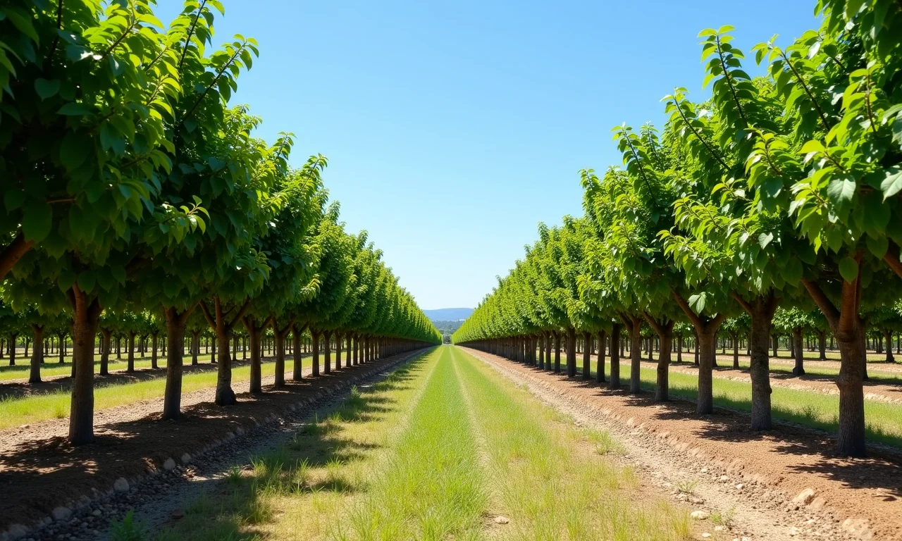 Espaçamento correto entre árvores de abiu.
