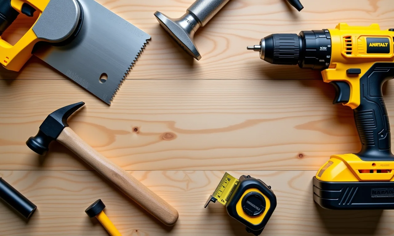 Ferramentas essenciais para construir beliche de madeira.