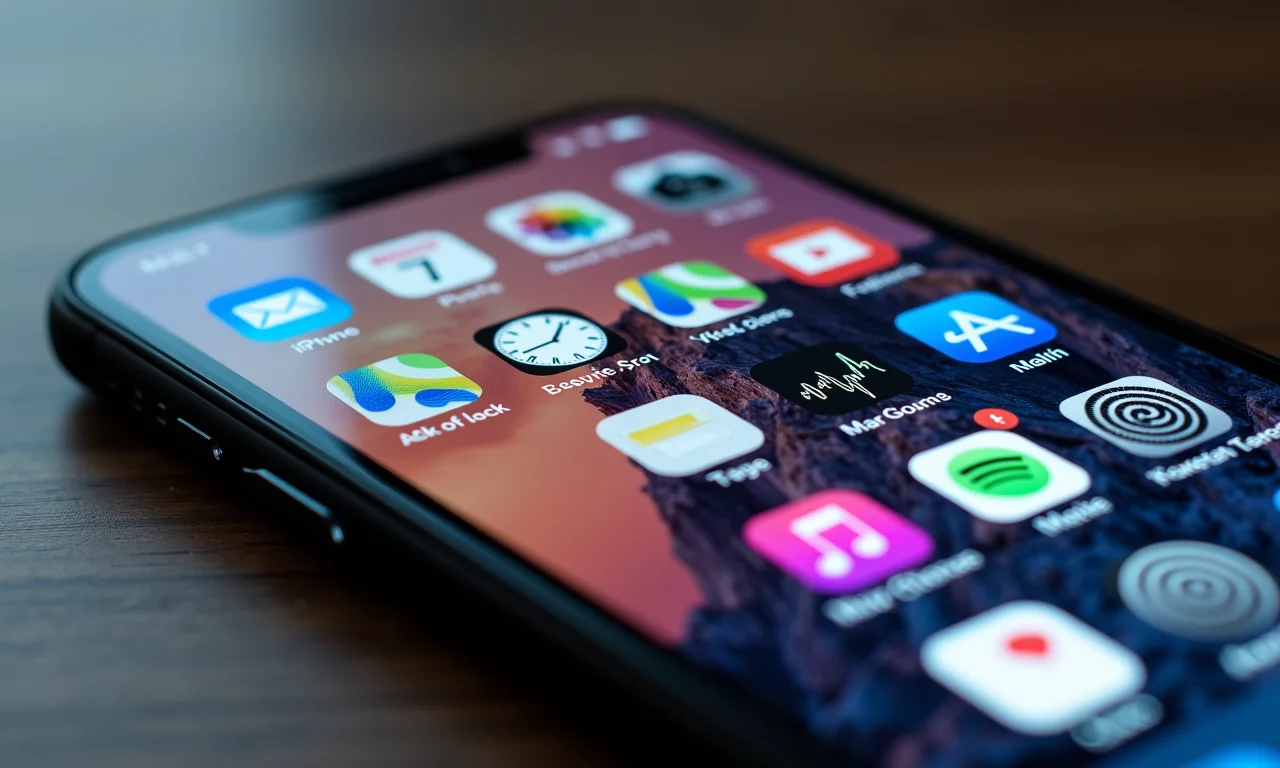 iPhone 7 comparado ao iPhone X mostrando interfaces diferentes.