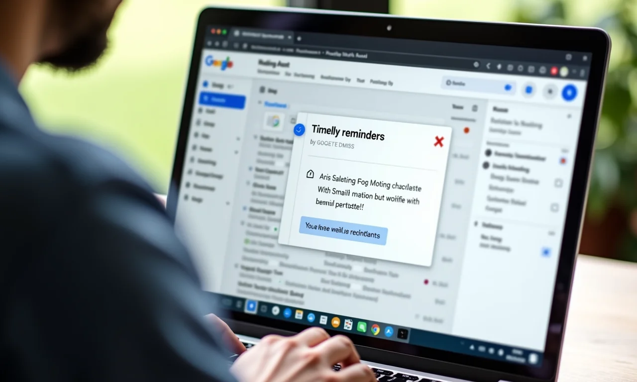 Notificações por e-mail de checklists do Google Sheets.
