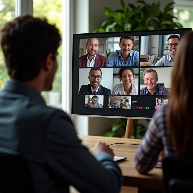 Participantes interagindo via bate-papo durante uma reunião no Zoom, ambiente virtual ativo.