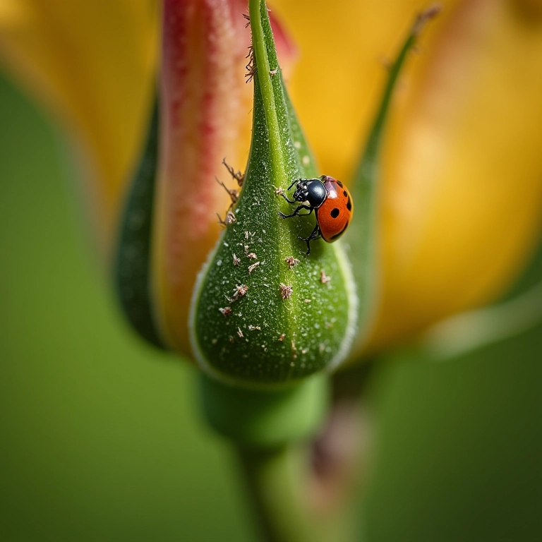 Pragas e doenças em roseiras.