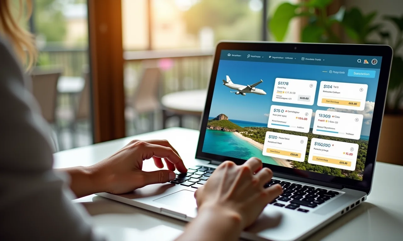 Reserva antecipada de passagens aéreas e hospedagem.