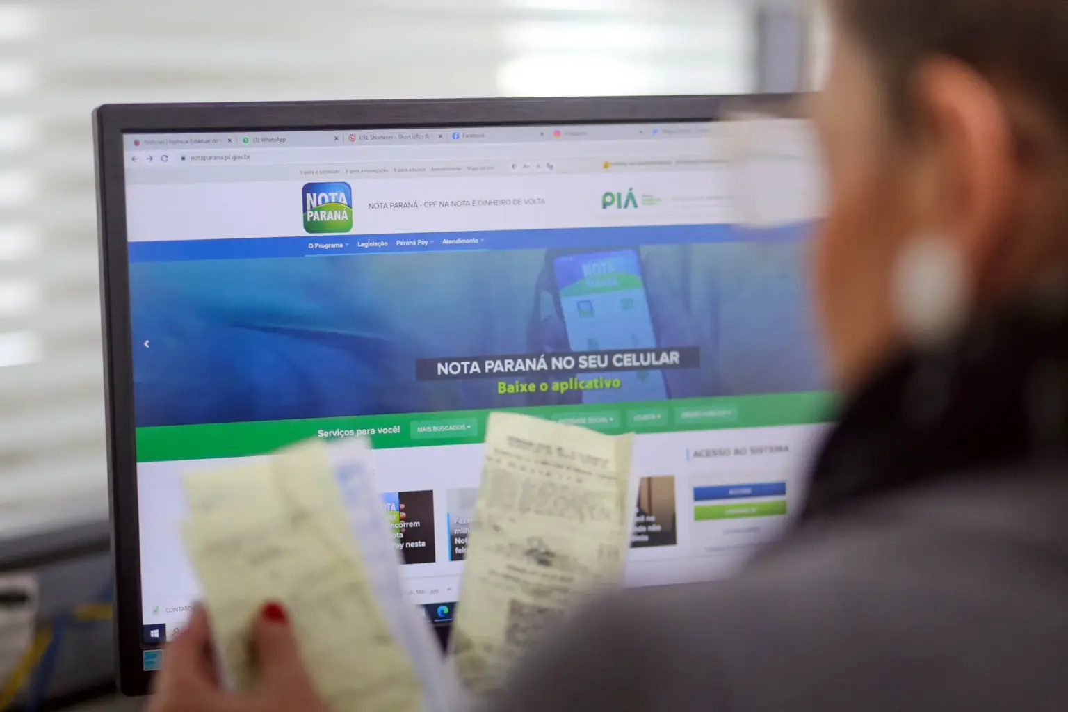 Cascavel tem ganhador entre os 100 premiados de R$ 1 mil do Nota Paraná - O Paraná