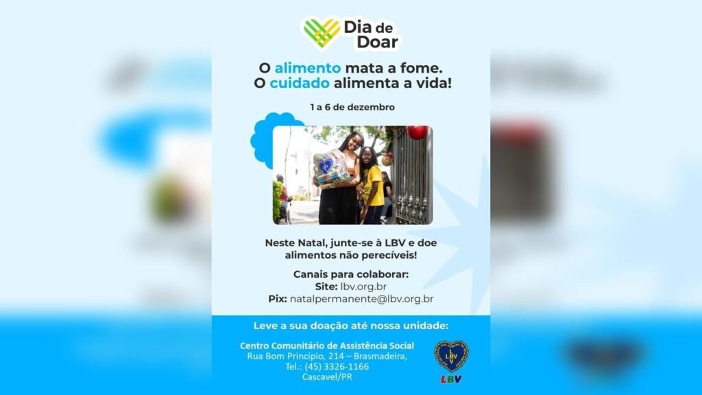 Dia de Doar: solidariedade que alimenta famílias em O Paraná Dia de Doar: Quando a solidariedade se transforma em alimento para milhares de famílias - O Paraná