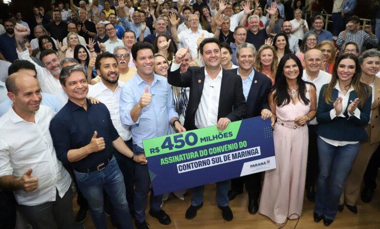 Duplicação do Contorno Sul de Maringá avança com convênio de R$ 450 milhões