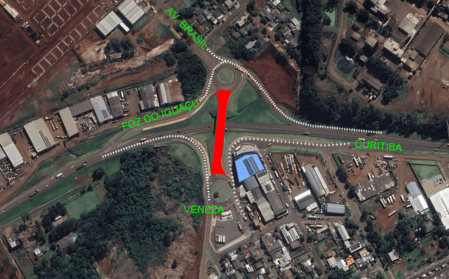 EPR Iguaçu anuncia interdições no viaduto Olindo Periolo EPR Iguaçu programa interdições no Viaduto Olindo Periolo para execução de reparos na estrutura - O Paraná