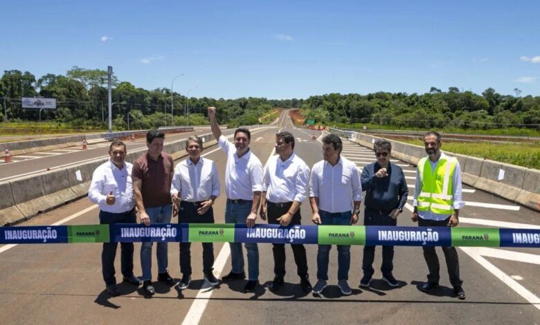 Perimetral Leste de Foz do Iguaçu é inaugurada em meio a impasse