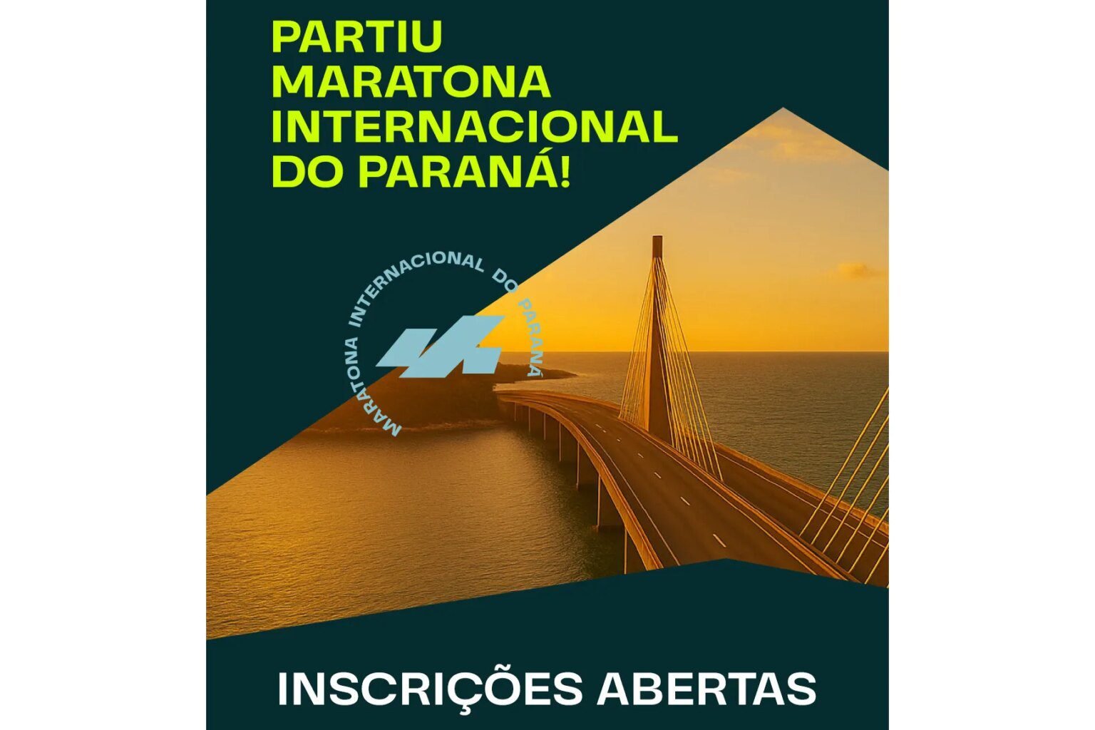 Maratona Internacional do Paraná abre inscrições com prova na Ponte de Guaratuba