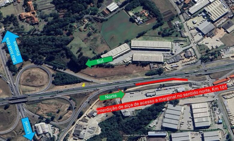 Contorno Leste tem interdições na noite desta segunda para obras