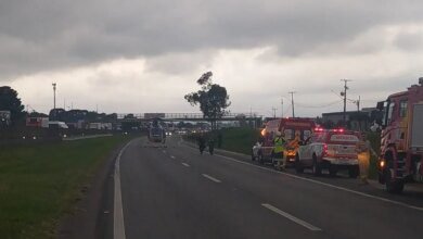 motociclista é socorrido de helicóptero
