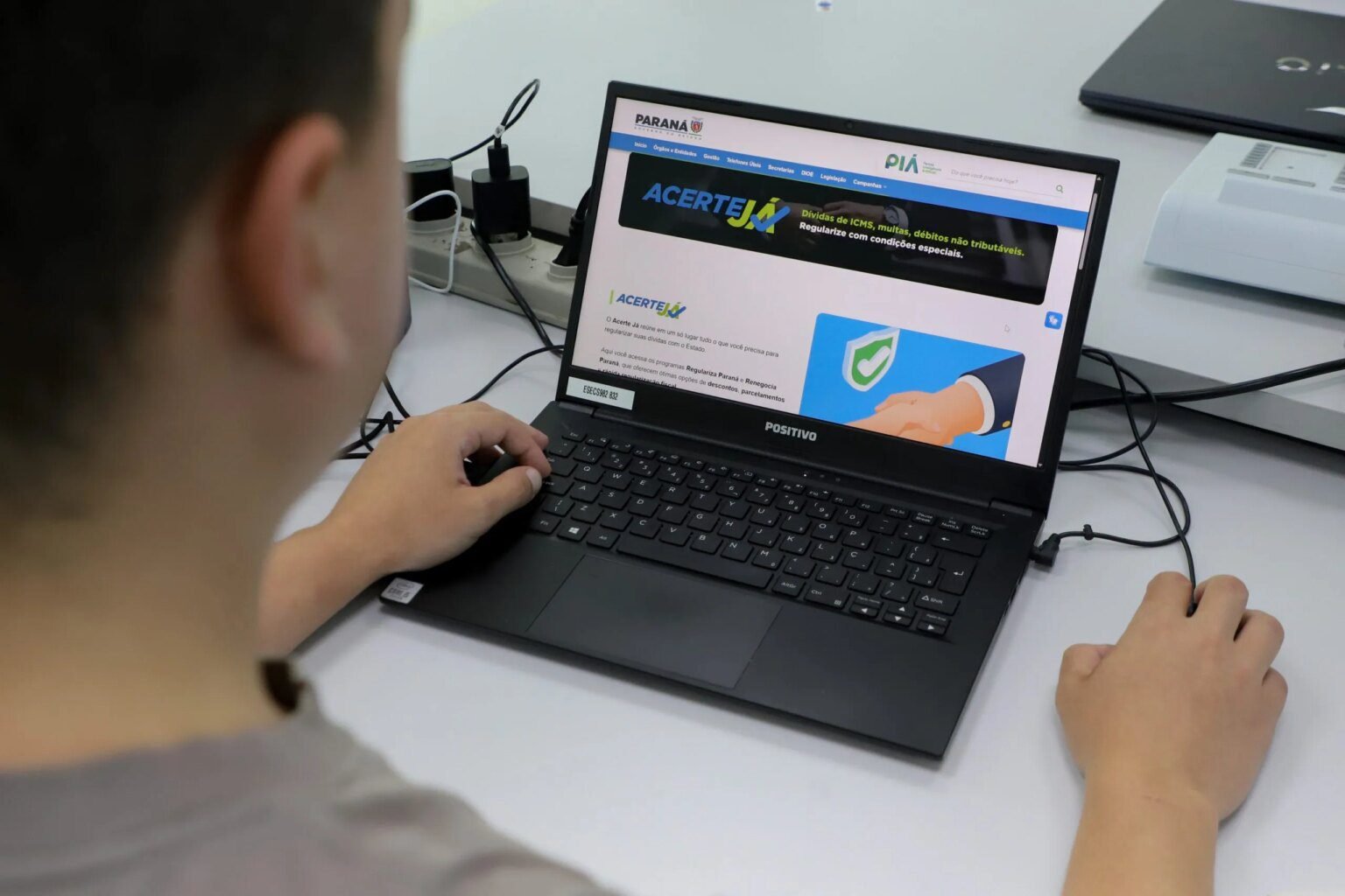 Paraná cria portal Acerte Já para renegociar dívidas estaduais Paraná lança portal Acerte Já para renegociação de dívidas com o Estado