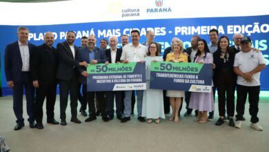 Paraná anuncia R$ 50 milhões para transferências Fundo a Fundo da cultura