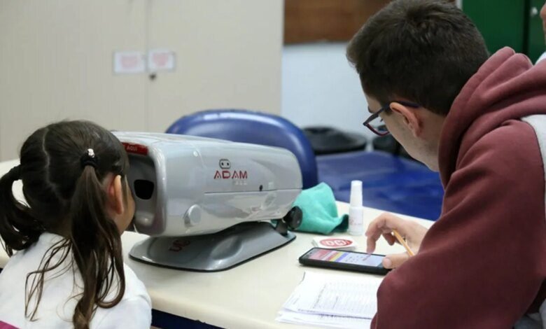 Projeto quer agilizar consulta oftalmológica de alunos em Curitiba