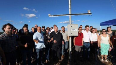 Nova estação meteorológica do Simepar é inaugurada em General Carneiro