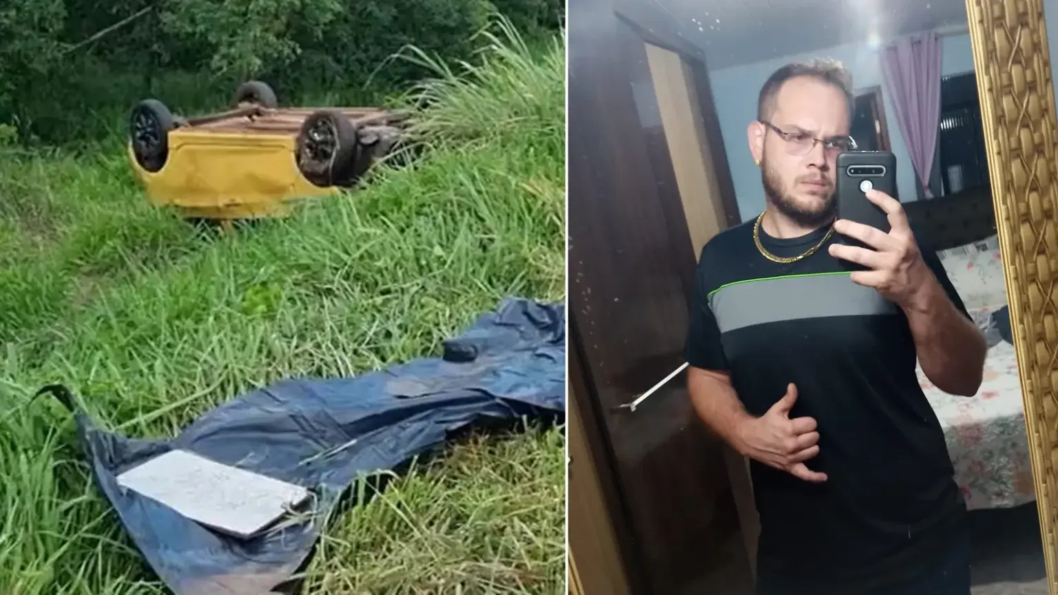 Wendril Rengel, segunda vítima de capotamento na BR-369, falece Wendril Henriqui Rengel, segunda vítima de capotamento na BR-369, morre no HUOP - O Paraná