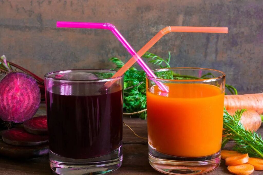 suco de beterraba com cenoura traz benefícios e exige preparo correto